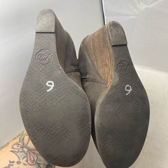 Lucky Brands wedge booties 8.5 - Picture 7 of 7